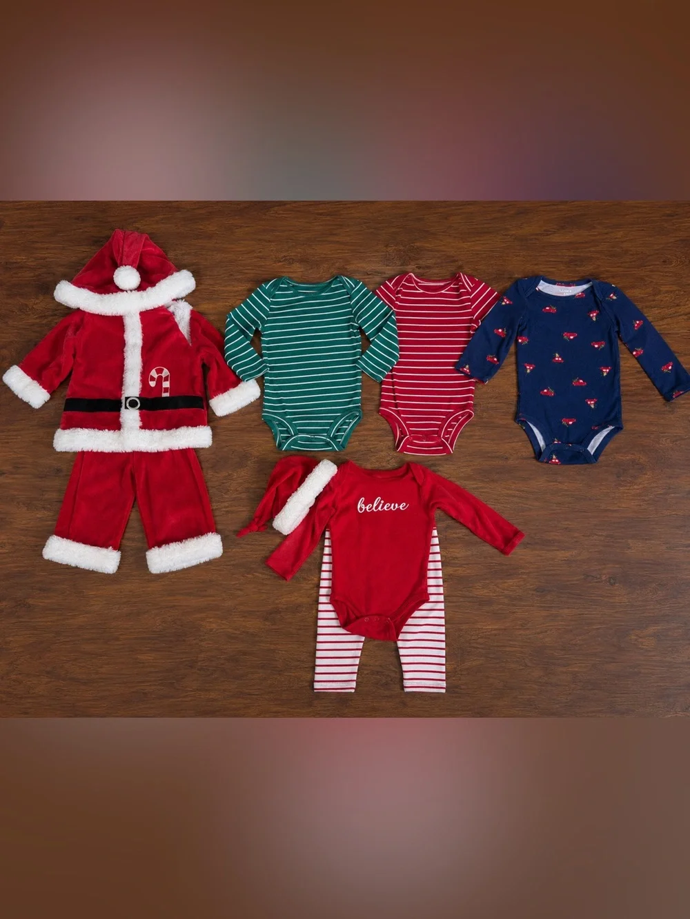 Baby Holiday Outfit Bundle